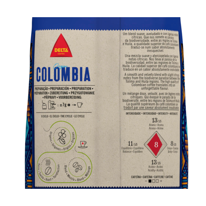 Delta Colombia Molido 220 gr